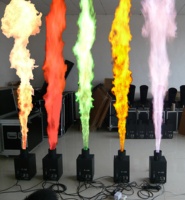 Machine DMX 512 d'Éclairage d'Équipement de Fête Effet Feu Artificiel, Lanceur de Jet de Couleur, Mini Projecteur de Flammes pour Scène de Concert Disco DJ