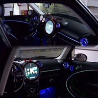 Lumière ambiante pour voiture, sortie d'air pour BMW MINI COUNTRYMAN 2011-2016, LED multicolores, nouvelle version améliorée, décoration intérieure