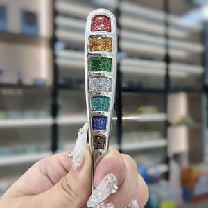 304 stainless steel spoon European spoon creative colorful enamel spoon spoon restaurant eating and drinking spoon tableware - Product Image 4