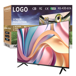 ทีวีจอแบน HD เกรด A ของแท้ใหม่เอี่ยม ขนาด 32 43 55 นิ้ว สมาร์ททีวี 4K Android LED Usb OEM Oled สมาร์ท - Product Image 1