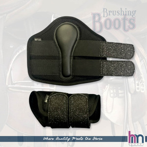 Equestrian High Quality Breathable Mesh Horse <b>Brushing</b> <b>Boot</b> Shockproof Strike Pad Neoprene Protect Tendon Lightweight Stardust - Product Image 1