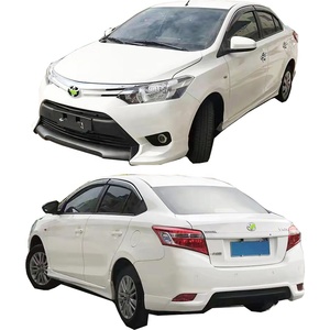 2014-2017 for for YARiS Bodykit New <b>Car</b> Front Lip Rear Lip Side Skirts Plastic Bumper for - Product Image 6