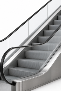 35 °   Scala mobile inclinata con larghezza gradino 800 mm, ascensore commerciale di grandi dimensioni - Product Image 2