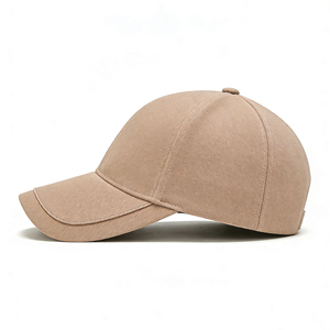 Casquette de baseball 6 panneaux unie légère et respirante, réglable avec fermeture snapback, idéale pour le quotidien et les activités de plein air - Product Image 2