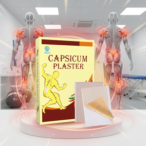 OEM Service Hot Capsicum Plaster Quick Effect Herbal Back Pain Re.lief Patch CE Approved Porous <strong>Balm</strong> Plaster - Product Image 1
