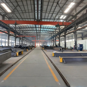 Tốt Nhất Bán Quy Mô Lớn Kết Cấu Thép Kho Nhiệm Vụ Nặng Nề Tải Thiết Kế Hiện Đại Hội Thảo Nhà Để Xe Nhà Kho Siêu Thị Cháy - Product Image 5