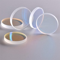 Lentille Laser optique 6x2mm pour Machine de soudage, découpe de Fiber, précision WSX 1064nm, pièce d'équipement, fenêtre de protection Laser