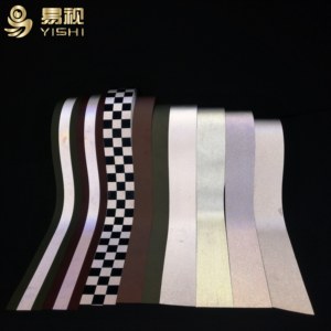 Khả Năng Hiển Thị Cao Chống Cháy Cảnh Báo An Toàn Dải Vật Liệu Phản Quang Sản Phẩm Băng Vải - Product Image 3