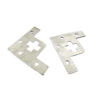 Support d'angle en métal en forme de L 45 mm x 20 mm x 10 mm, connecteur renforcé à cinq trous pour support de cadre - Product Image 4