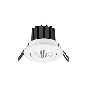 Downlight LED COB encastrable et orientable à intensité variable 5W 7W en aluminium pour éclairage intérieur - Product Image 2
