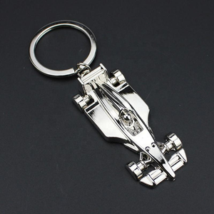 Stylish Vintage Key Rings Racing Car Shape Key Holder Customizable Logo <strong>Formula</strong> <strong>1</strong> Burnished Keyring Perfect Carabiner <strong>Gift</strong> - Product Image 2