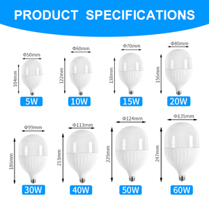 Nouvelle <span class=keywords><strong>ampoule</strong></span> LED SMD en aluminium pour la protection des yeux, E27/B22, 10W-60W, sans scintillement, lampe domestique, garantie de 2 ans, en stock - Product Image 4