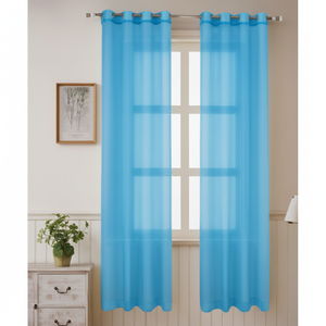 Commercio all'ingrosso 54 set di tende in poliestere 140x228cm & mantovane con 8 occhielli confezione di bellissimi trattamenti per finestre - Product Image 1