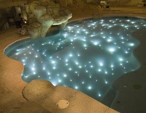 Luz LED para Piscina en Forma de Estrella de PMMA para Exteriores con Accesorios de Extremo 304 y Soportes Múltiples de Fibra Óptica - Product Image 2