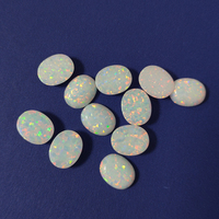 Lab Create Opal Stones Cabochon ovale en opale synthétique pour le bricolage de bijoux faits main