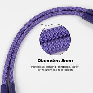 Correa <span class=keywords><strong>de</strong></span> Nailon Resistente con Logotipo Impreso, Transpirable, Cómoda, Moderna, Deportiva, <span class=keywords><strong>para</strong></span> 2 <span class=keywords><strong>Perros</strong></span>, Giratoria 360°, Sin Enredos, <span class=keywords><strong>para</strong></span> Paseos al Aire Libre - Product Image 3