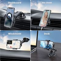 Essager — support universel de téléphone portable pour voiture, dispositif par gravité avec Clip à fixer sur grille de ventilation, pour GPS