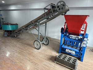 Dây chuyền sản xuất máy làm gạch bán tự động 4-35a, hoạt động ổn định của máy đúc khối bê tông - Product Image 2