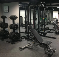 Machine de fitness professionnelle de conception populaire de luxe, banc multifonctionnel Super plat/incliné/descendant