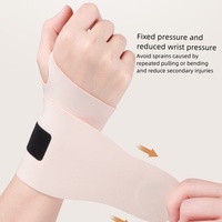 Bracelet de soutien pour le poignet de haute qualité, personnalisé, ultra fin, élastique, respirant, soulageant la douleur, pour adultes, soutien du canal carpien, en matériau Spandex