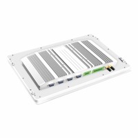 Computadora Industrial de Panel de 15 Pulgadas con Pantalla IP65 Resistente al Agua, PC Todo en Uno con Windows 10, CPU I5-4200u, RAM de 8 GB, SSD de 128 GB