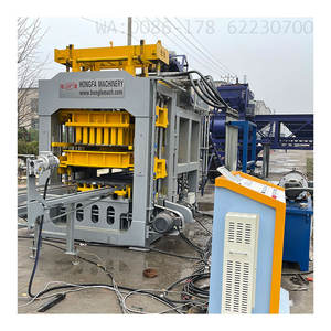 हाइड्रोलिक कंक्रीट ब्लॉक ईंट बनाने की मशीन थोक छूट के साथ Qt6-15 कस्टम समाधान को संचालित करना आसान - Product Image 5