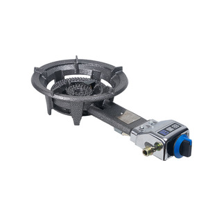 موقد غاز محمول بتصميم حديث من الحديد الزهر مع صمام إشعال وأمان إلكتروني - Product Image 2