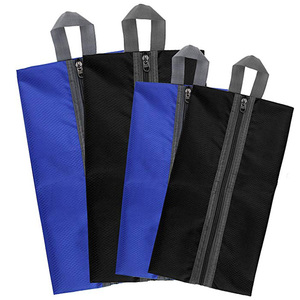 Regalo personalizzato nero per la promozione di moda salvaspazio di spazio impermeabile <span class=keywords><strong>da</strong></span> donna <span class=keywords><strong>da</strong></span> uomo grande <span class=keywords><strong>borsa</strong></span> per scarpe <span class=keywords><strong>da</strong></span> <span class=keywords><strong>viaggio</strong></span> - Product Image 2