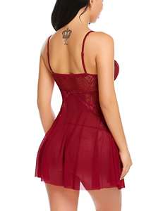 Sfy2679 Odm Hoge Kwaliteit Dames Bretels Doorzichtige Transparante Pyjama <span class=keywords><strong>Xxxl</strong></span> 3xl Maten Sexy Borduurwerk Strass Ondergoed - Product Image 6