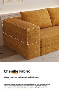 2026 New Design <strong>Luxury</strong> Velvet 3 Seater <strong>Couch</strong>, Comfortable Deep Seat Vacuum Packed Compressed Sofa Living Room Furniture - Product Image 4