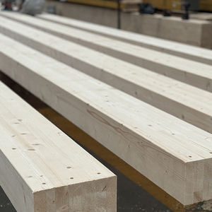 Matériau décoratif personnalisé de haute qualité <span class=keywords><strong>Poutre</strong></span> en bois lamellé-collé naturel pour maison Poutres en bois véritable - Product Image 5
