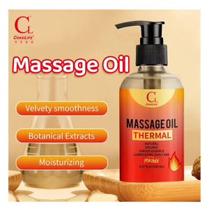 Aceite esencial de jengibre puro natural de fábrica para hidroterapia masaje muscular pareja sexo-para cortapelos - Product Image 2