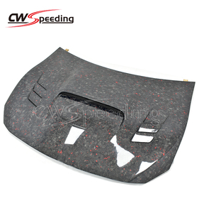 Stile CWS in fibra di carbonio forgiata con fiocchi rossi cofano motore auto KIT carrozzeria cofano per 2012 2015 TOYOTA GT86 - Product Image 2