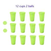 PP gelas 500 ml cangkir bar pesta malam acara glow in the dark glass bir pong