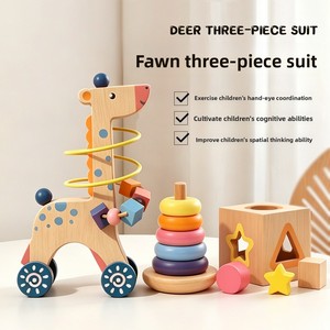Juguete <span class=keywords><strong>Montessori</strong></span> para Bebés 2026: Set <span class=keywords><strong>de</strong></span> Formas <span class=keywords><strong>de</strong></span> Madera 3 en 1, Columna <span class=keywords><strong>de</strong></span> Arcoíris, <span class=keywords><strong>Cubo</strong></span> <span class=keywords><strong>de</strong></span> Emparejamiento y Cuentas Rodantes para Educación Temprana - Product Image 4