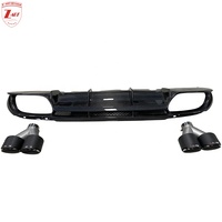Z-ART 2016-2019 Carbon-Heckdiffusor für Alfa Romeo Giulia Carbon-Hecklippe und Auspuffrohre für Giulia Spoiler-Kit