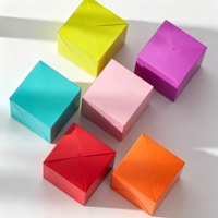 Boîtes cadeaux en carton mat biodégradables multicolores pour avion, gaufrées, laminées, avec revêtement UV, taille personnalisée, pour nouilles