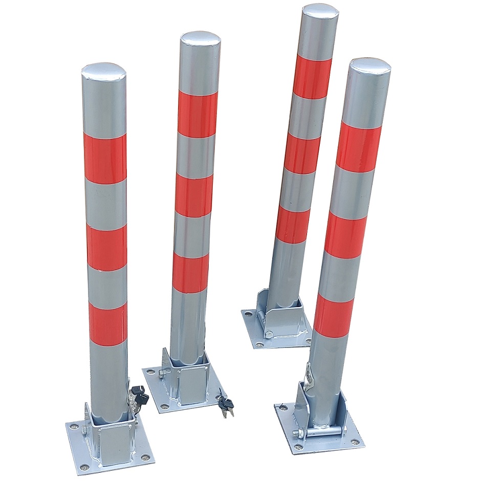 Height 670mm gray/red,black/yellow collapsible parking private lock