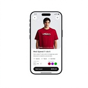 Aplicación móvil de comercio electrónico: Compre en línea con pagos seguros, búsqueda de productos, seguimiento de pedidos, listas de deseos y envíos rápidos y sin complicaciones. - Product Image 1