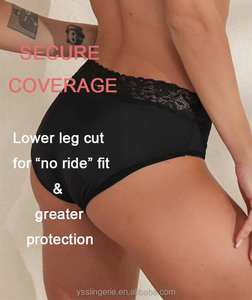 Toallas Sanitarias de Algodón de Calidad Superior, Talla XL, 4 Capas Absorbentes, Transpirables, Bragas Menstruales con Encaje para Mujer - Product Image 2