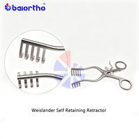 Professional Veterinary Weitlaner Self Retaining Retractor Stainless Steel Surgical Instrument for Pet Orthopedics