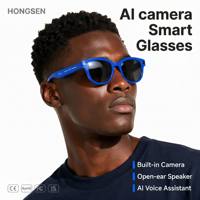 Lentes AR Inteligentes con Asistente de Voz IA, Cámara de 8MP, Traducción en Tiempo Real 1080P, Resistencia al Agua IP67, WiFi, Carga Tipo C, Manos Libres