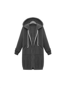 2025 nuova moda autunno inverno stampa alla moda di media lunghezza stile europeo americano <span class=keywords><strong>felpa</strong></span> da donna comoda - Product Image 4