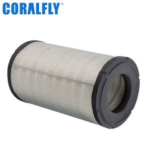 อะไหล่เครื่องยนต์ของ coralfly Excavator ไส้กรองอากาศ600-185-6100 AF25468 RS4638 P608885 AF25627 - Product Image 2