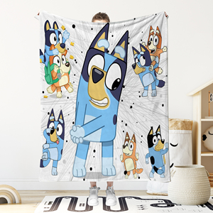 Sin Mínimo de Compra Novedoso Diseño con Patrón de Dibujos Animados para Mantas Esenciales del Hogar Estilo Lindo y Moderno Manta de Franela de Alta Calidad - Product Image 6