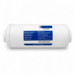 Cartucho de Filtro en Línea de 10 Pulgadas, 5 Micras, Polipropileno Desechable, 100 GPD, Ósmosis Inversa, para Hotel y Hogar - Product Image 1