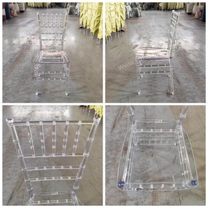 Sedie <span class=keywords><strong>Chiavari</strong></span> in Resina Acrilica Trasparente per Matrimoni, Eventi, Feste, Hotel e Banchetti - Vendita all'Ingrosso - Product Image 5