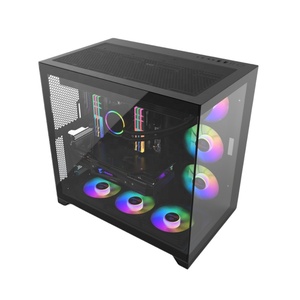 Jnp nhà máy chơi game Gamer <span class=keywords><strong>PC</strong></span> nước làm mát hệ thống Cooler Mid Tower cung cấp điện ATX OEM Máy tính để bàn trường hợp máy tính cho <span class=keywords><strong>PC</strong></span> - Product Image 3