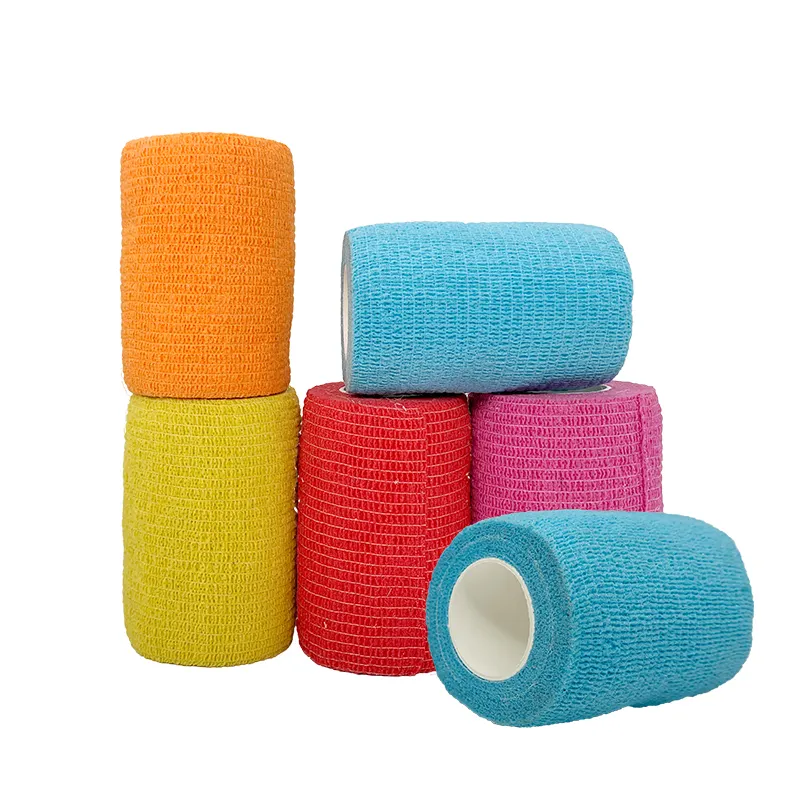 7.5 self adherent flexible elastic non woven latex free cohesive bandage