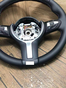 Volante Deportivo de Fibra de Carbono Negro, Envío desde EE. UU., para <span class=keywords><strong>BMW</strong></span> M3 F23 F20 F25 <span class=keywords><strong>F30</strong></span> F36 F32 F22 F21, Base Plana - Product Image 5